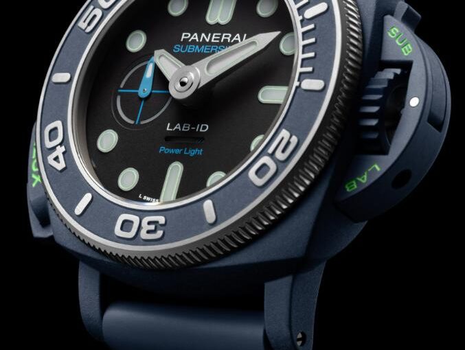 New Release: Top Wholesale Fake Panerai Submersible Elux LAB-ID PAM01800 Watches UK With On-Demand Light