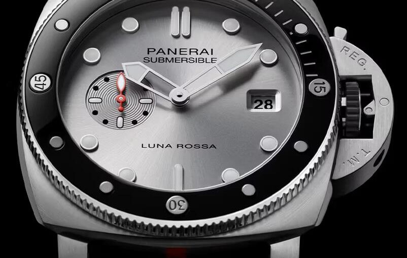 Panerai Dedicates 2024 Perfect Silver-Hued Replica Panerai Submersible QuarantaQuattro Watches UK For Luna Rossa Prada Pirelli