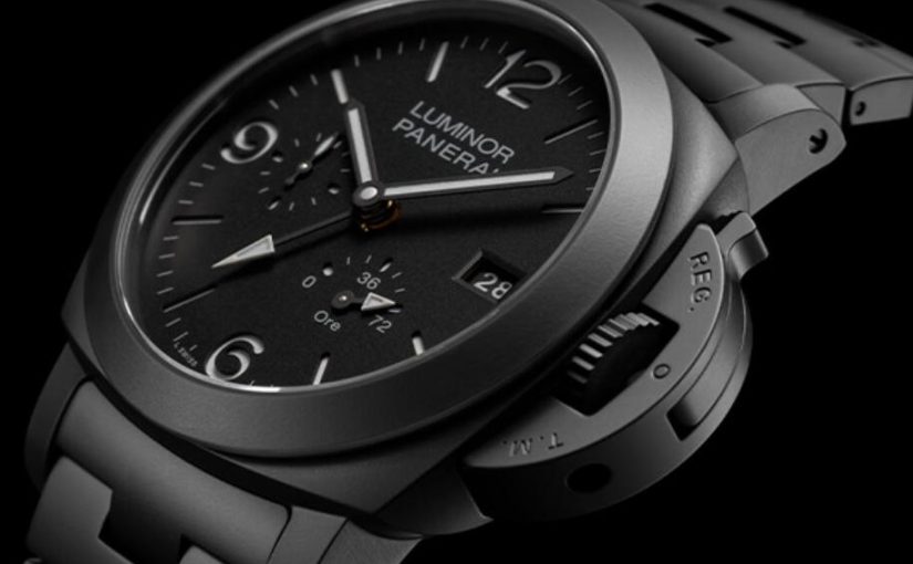 Panerai Made Perfect AAA All-Black, Lightweight Ceramic Replica Panerai Luminor GMT Watches UK